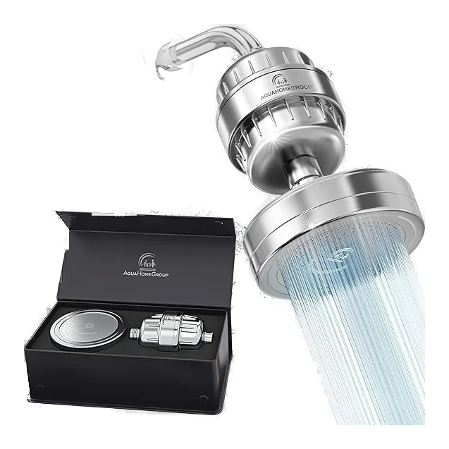 AquaHomeGroup luxury 20 stage filtered shower head