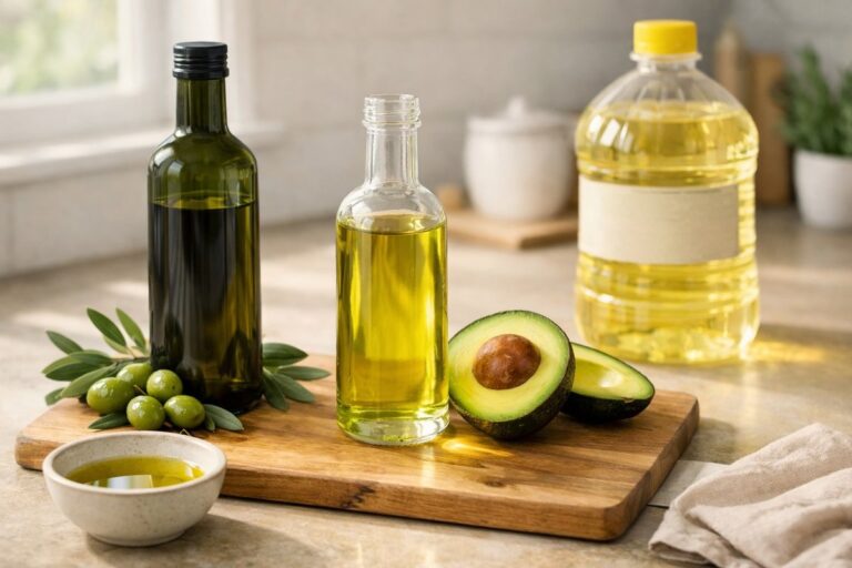 Healthiest vegetable oils comparison