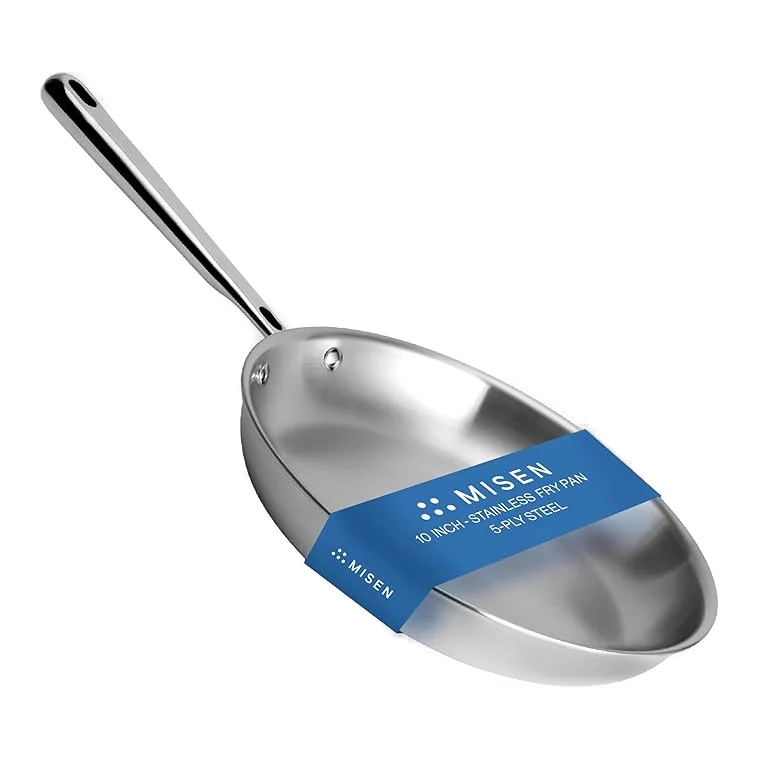 Misen 5-ply stainless steel 10 inch frying pan
