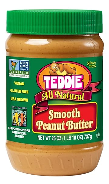 Teddie all natural smooth peanut butter