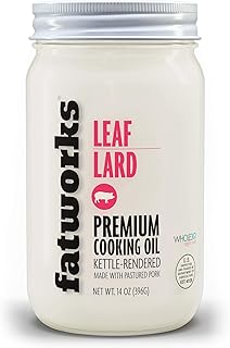 Fatworks Premium Pasture Raised Leaf Lard jar