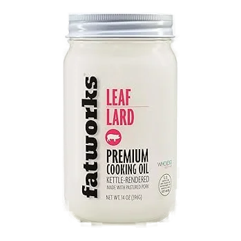 Fatworks Premium Pasture Raised Leaf Lard jar