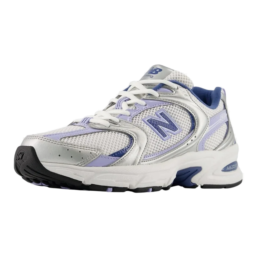 New Balance 530 womens running shoe silver metallic