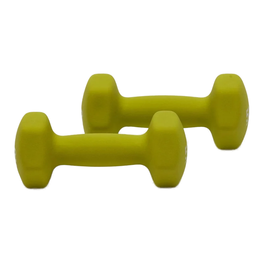 Amazon Basics neoprene coated dumbbell hand weights