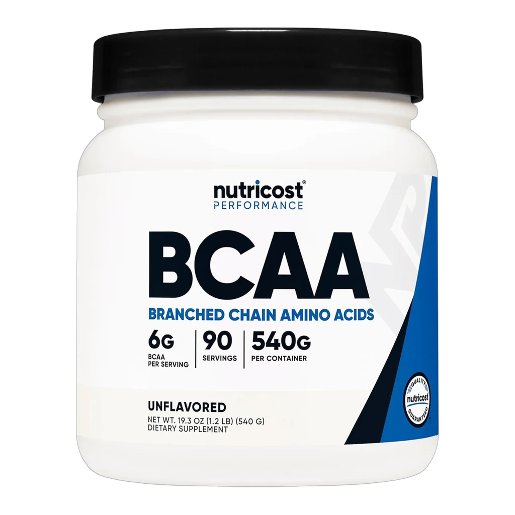 Nutricost BCAA powder branched chain amino acids unflavored