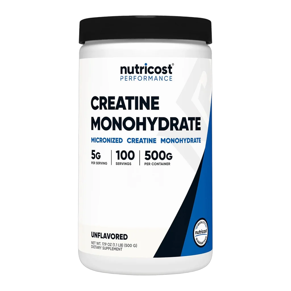 Nutricost micronized creatine monohydrate powder 500g