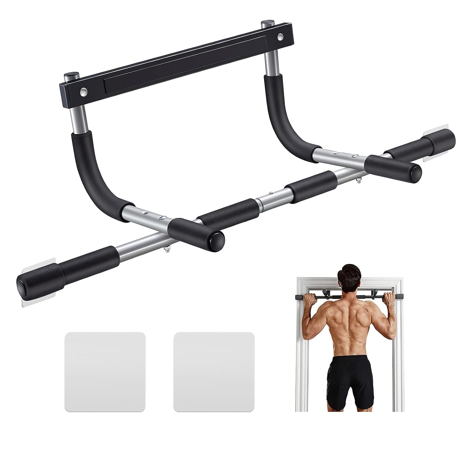 Ally Peaks doorway pull up bar multi-grip strength