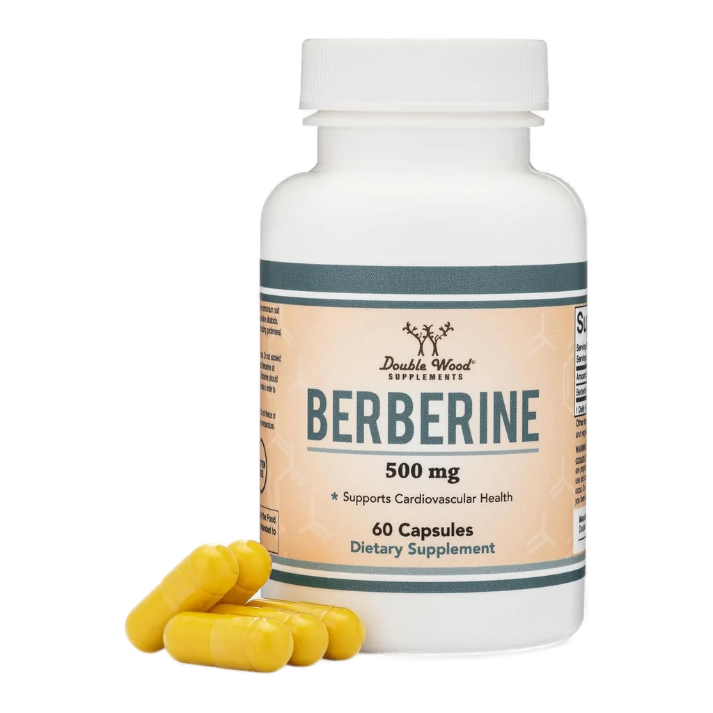 Berberine supplement 97% high purity HCl 60 capsules third party tested