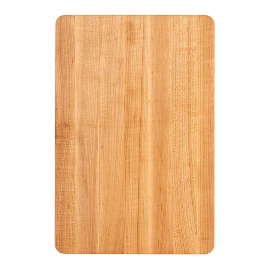 John Boos Chop-N-Slice maple edge-grain cutting board, 16 by 10 by 1 inch