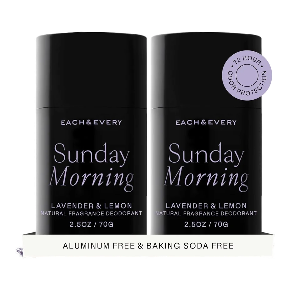 Each and Every Lavender and Lemon aluminum-free deodorant stick