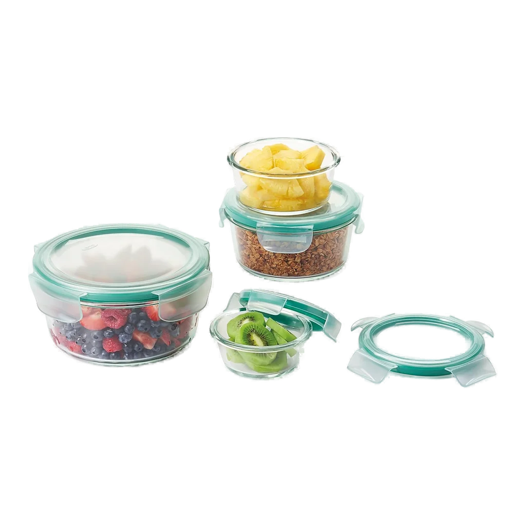 OXO Good Grips Smart Seal glass storage containers