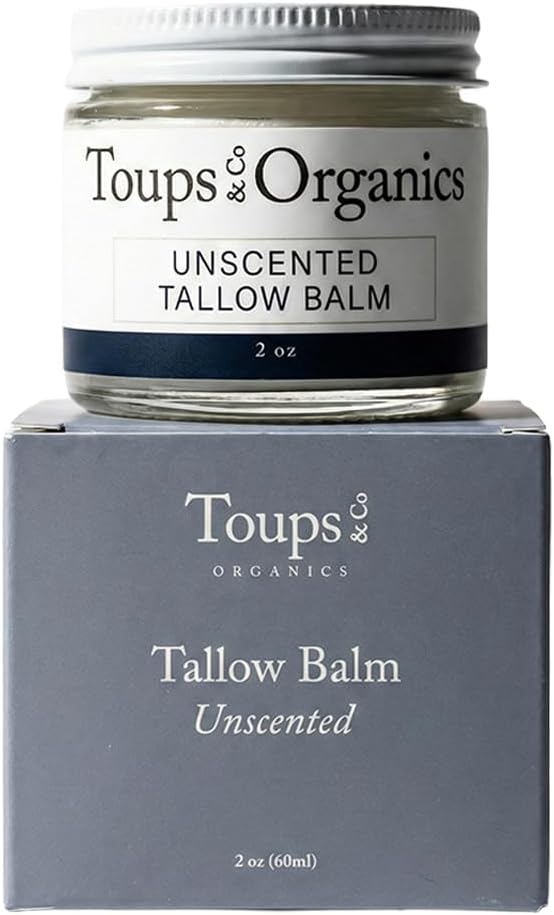 Toups and Co Unscented Tallow Balm jar
