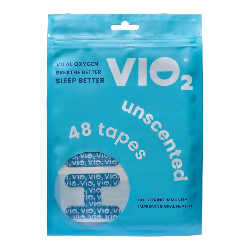 VIO2 PFAS-free mouth tape 48 count made in USA