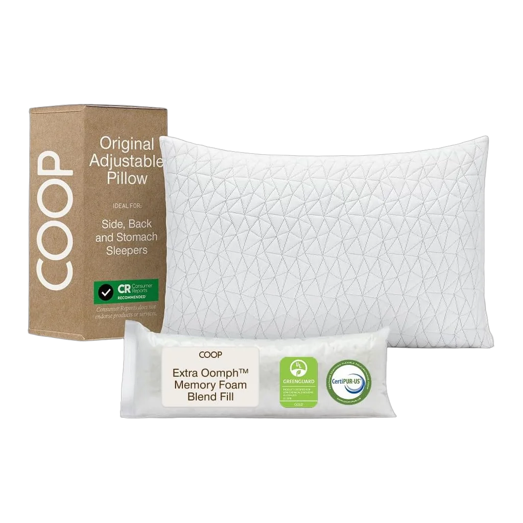 Coop Home Goods Original Adjustable Pillow (Queen)