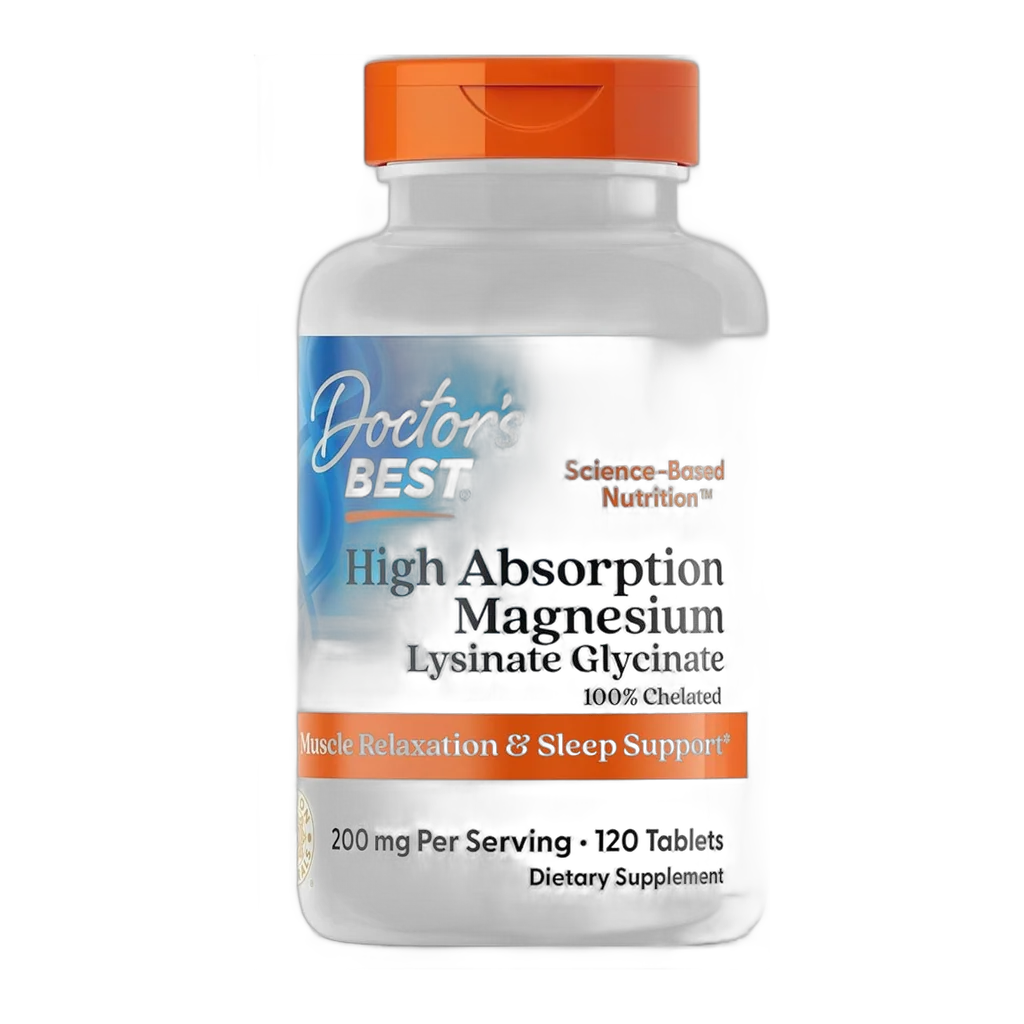 Doctor's Best High Absorption Magnesium Glycinate Lysinate bottle