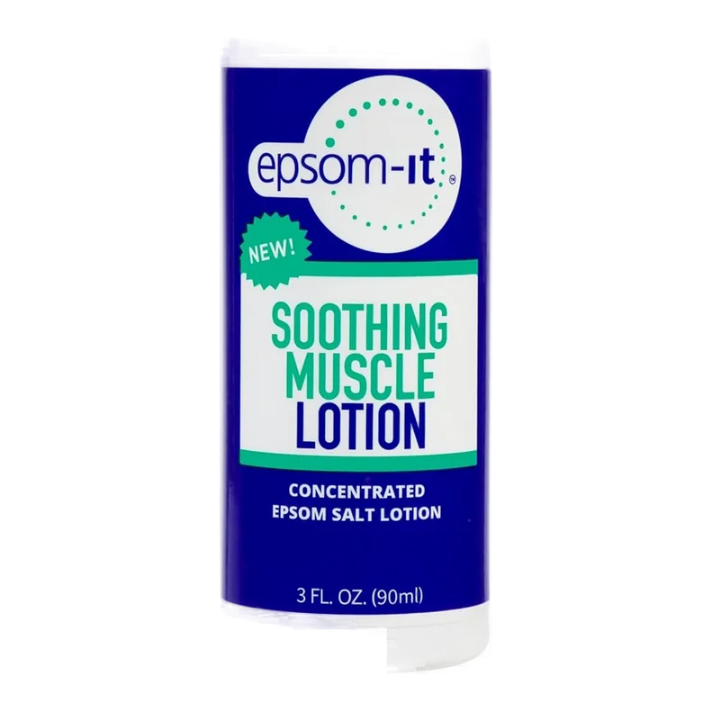 EPSOM-IT Soothing Muscle Roll On Magnesium Lotion with Arnica (3 oz)