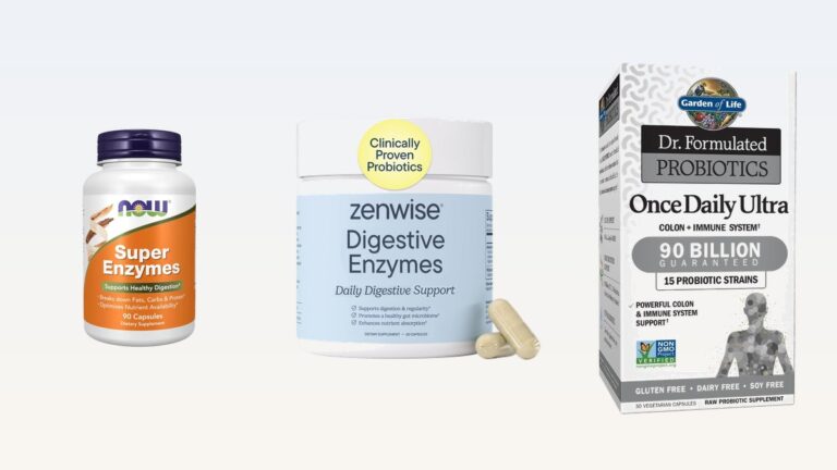 Super Enzymes Zenwise and Garden of Life probiotics