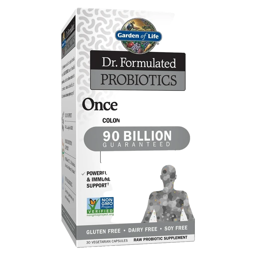 Garden of Life Dr Formulated Once Daily probiotics box