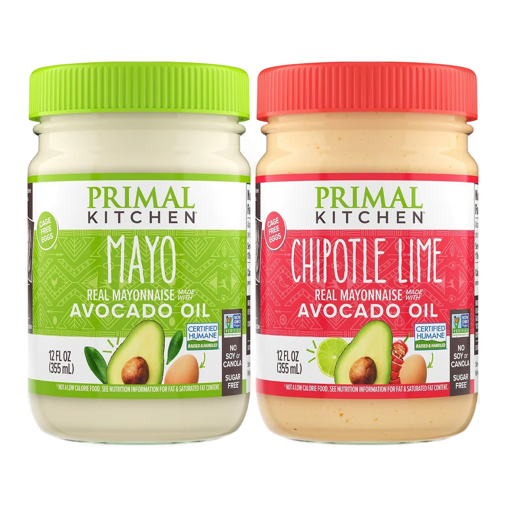 Primal Kitchen Avocado Oil Mayo (Original + Chipotle Lime, 2 pack)