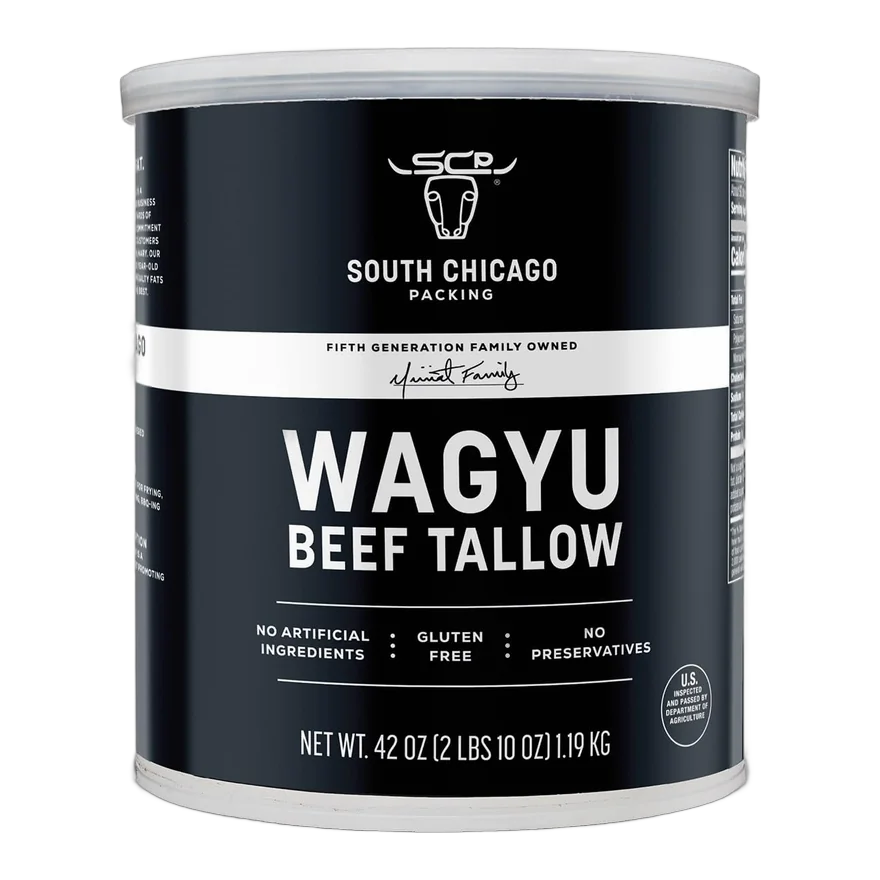 South Chicago Packing Wagyu beef tallow tub