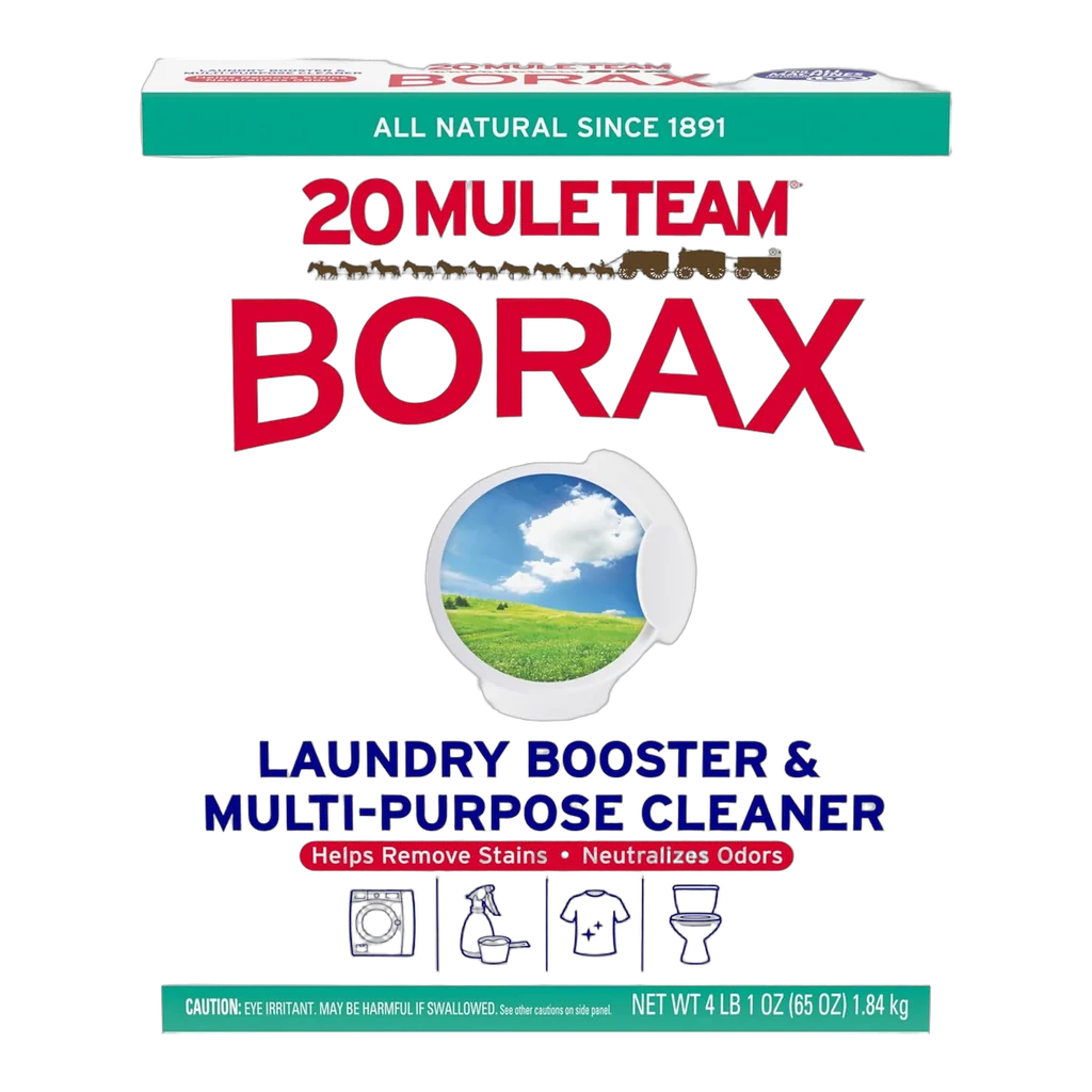 20 Mule Team Borax laundry booster box