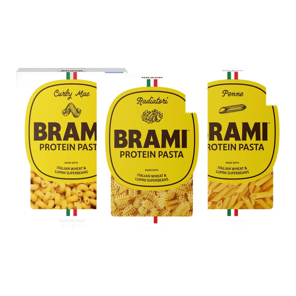 Brami Italian protein pasta boxes