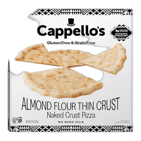 Cappello's almond flour naked pizza crust box