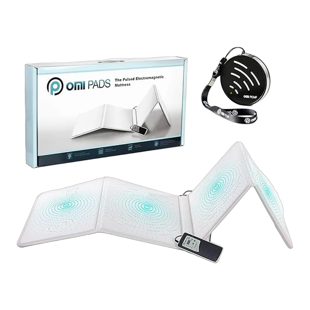 OMI full body PEMF mat with controller and portable medallion