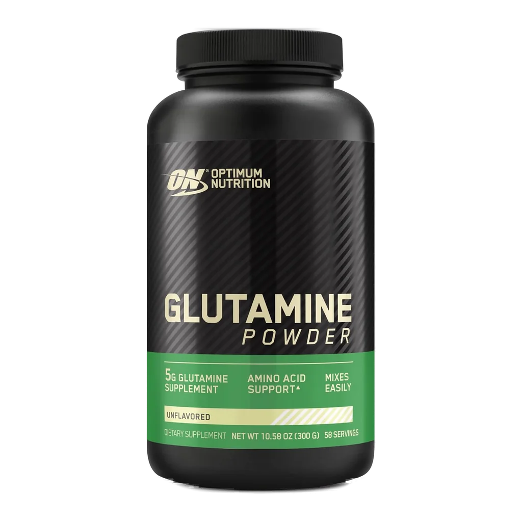 Optimum Nutrition L-Glutamine unflavoured powder tub