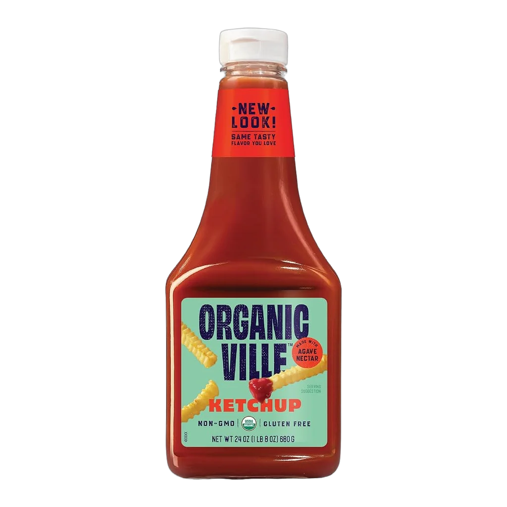 Organicville organic ketchup squeeze bottle