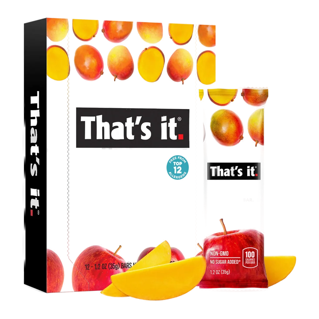 That's it apple and mango fruit bars