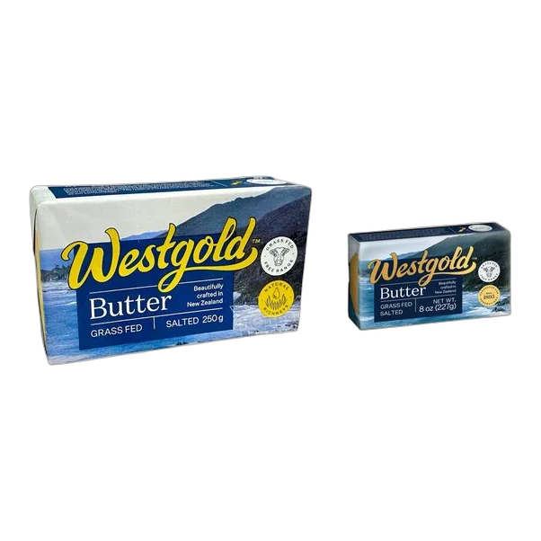 Westgold New Zealand grass fed butter blocks