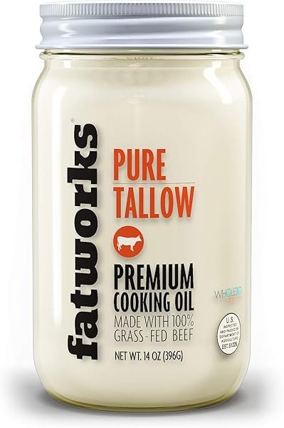 Fatworks Organic Grass-Fed Beef Tallow