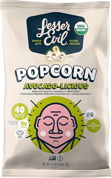 LesserEvil Organic Popcorn